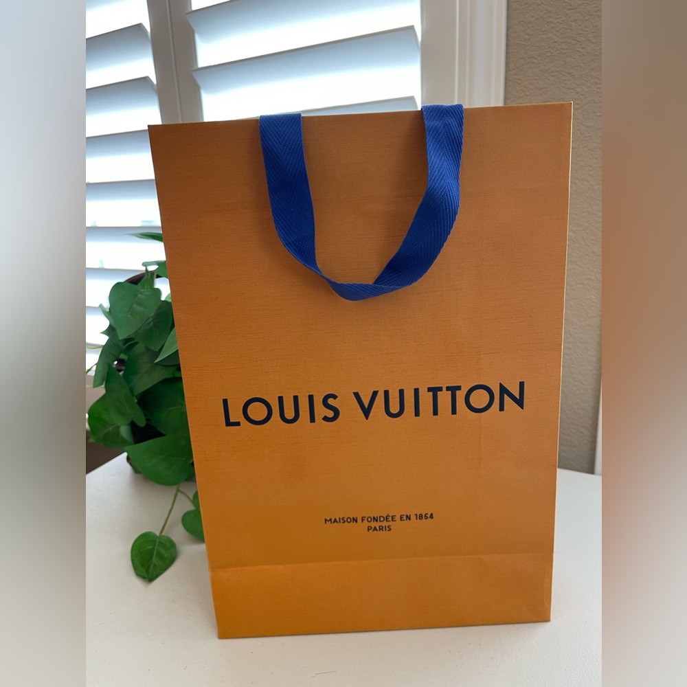 Louis Vuitton Authentic Empty Gift Bag 14 1/8” X 9.75”X 4.25”